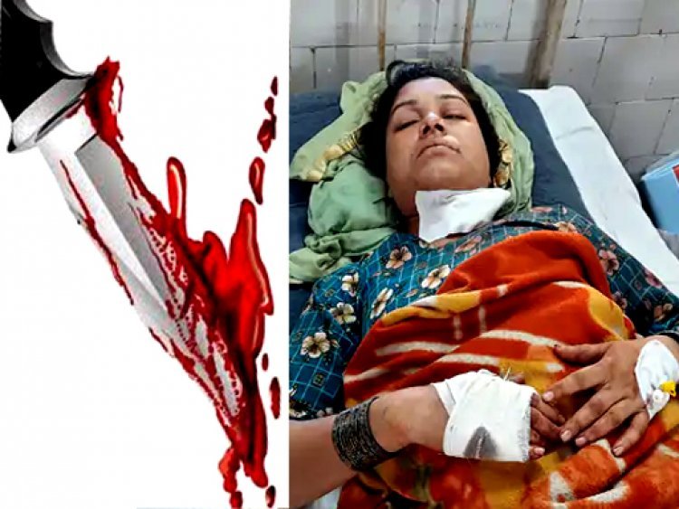 पत्नी ने शराब पीने से मना किया तो पति ने घोंप दिया चाकू, खुद ही घायल पत्नी को ले गया अस्पताल