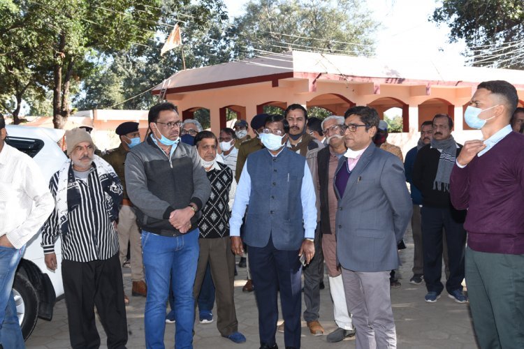 त्रिवेणी मेले में होगा स्थानीय कवि सम्मेलन, लोक नृत्य और भजन संध्या का आयोजन, कलेक्टर ने किया मेला मैदान का निरीक्षण