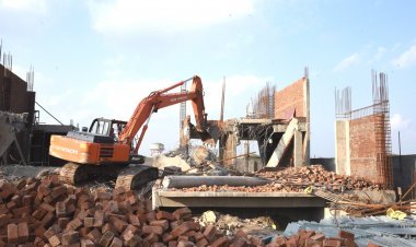 6 माह 'अवैध' पर चोट : 247 अवैध मकान-दुकान और अन्य निर्माण पर चले बुल्डोजर, 38 करोड़ 77 लाख मूल्य की 37 हेक्टेयर से अधिक जमीन करा दी मुक्त