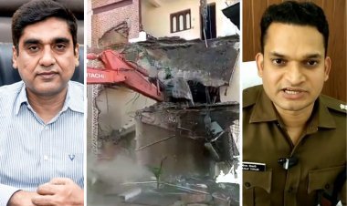 हिस्ट्रीशीटर गुंडे सड्डू लाला का भी मकान तोड़ा, DM बोले- गुंडों की रंगबाजी नहीं चलेगी, प्लॉट पर कब्जे की शिकायत करें कार्रवाई होगी, SP भी एक्शन में
