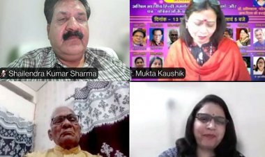 अंतरराष्ट्रीय संगोष्ठी : राष्ट्रवाणी के साथ राष्ट्रीयता का विकास कर रही हैं हिंदी सेवी संस्थाएं और पत्र-पत्रिकाएं- प्रो. शैलेंद्र शर्मा