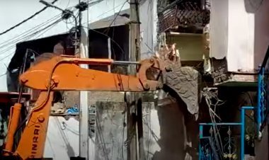 गोवंश काटने वाले तीन आरोपियों की शिनाख्त, एक आरोपी की दुकान ढहाई, घरों पर भी चला बुलडोजर, अवैध मांस की 30 अवैध दुकानें सील