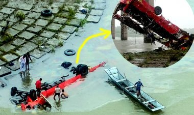नर्मदा नदी में गिरी यात्रियों से भरी बस, 13 की मौत, पीएम मोदी और सीएम चौहान ने जताया दुख, राहत राशि का किया ऐलान