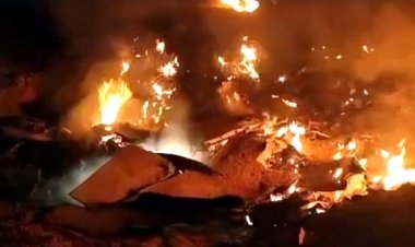 राजस्थान के बाड़मेर में लड़ाकू विमान मिग-21 हुआ क्रैश, दोनों पायलट की मौत, आधा किमी तक फैला विमान का मलबा