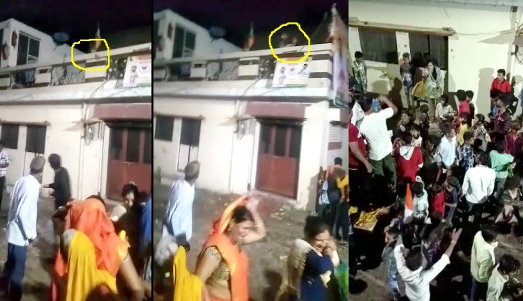 रतलाम : कांग्रेस पार्षद प्रत्याशी संजय दवे को केले से तौलने के दौरान हुआ पथराव, एक किशोर घायल, देखें वीडियो...