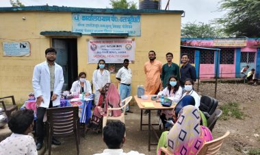 14 गांव के 1500 लोगों ने लिया निःशुल्क स्वास्थ्य परीक्षण का लाभ, सेवा भारती एवं नेशनल मेडिकोज़ ऑर्गेनइजेशन ने आयोजित किया था शिविर