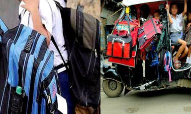 बच्चे ढो रहे 10 से 15 किलो वजनी बस्ते, ऑटो में ठूंसे जा रहे 8 से 10 बच्चे, इस पर शीघ्र कार्रवाई करें- बाल संरक्षण आयोग