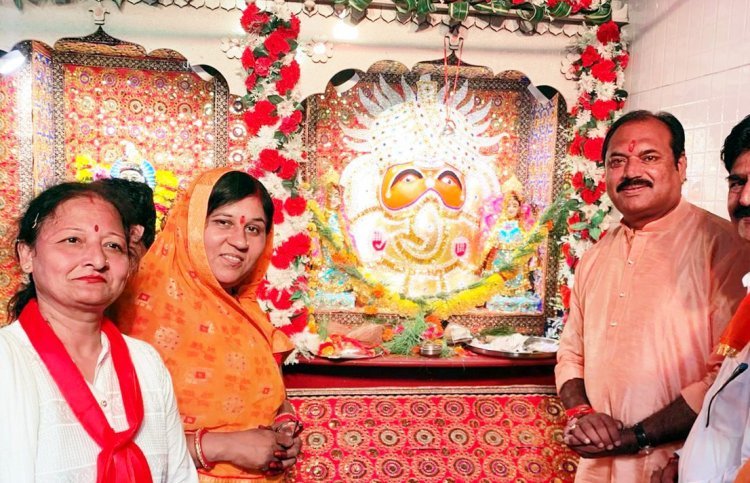 श्री नित्य चिंताहरण गणपति मंदिर में विराजे गजानन, 11 हजार लड्डू का प्रसाद चढ़ाया, 11 हजार अभिमंत्रित रुद्राक्ष बांटे