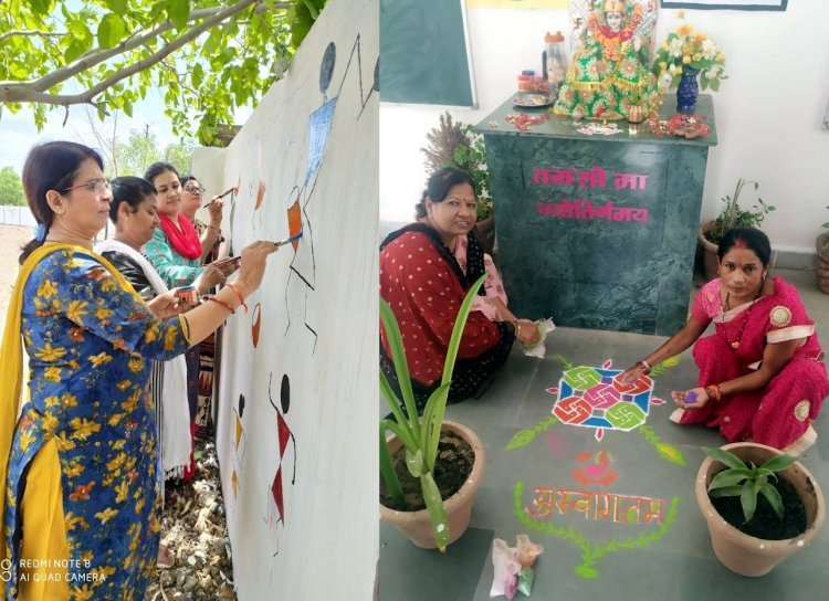 प्राइवेट स्कूलों को टक्कर दे रहा रतलाम का विनोबा सीएम राइज स्कूल, सिर्फ दो माह में बदल दी बच्चों व अभिभावकों की धारणा