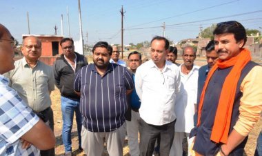 त्रिवेणी मेले की सभी तैयारियां समय पर पूरी करें, खेल और कुश्ती स्पर्धा के मैदान का समतलीकरण करें- महापौर प्रहलाद पटेल