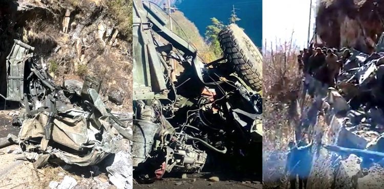 सिक्किम में सेना का ट्रक खाई में गिरा, 16 सैनिक शहीद, 4 घायलों को किया एयरलिफ्ट, राष्ट्रपति मुर्मु और पीएम मोदी ने जताया दुख