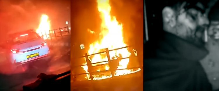 Rishabh Pant Accident : क्रिकेटर ऋषभ पंत की मर्सिडीज बेंज डिवाइडर से टकराकर उछली और लग गई आग, कार का शीशा तोड़कर निकले बाहर, गंभीर घायल