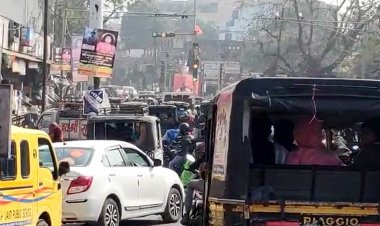 ऐसा है हमारे रतलाम का ट्रैफिक... : भारत गौरव अभियान के संयोजक अनिल झालानी के इन सुझावों पर अमल हो तो सुधर सकती है व्यवस्था