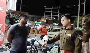 बढ़ते अपराधों ने उड़ाई पुलिस की नींद, एसपी अमले के साथ उतरे सड़कों पर तो मच गया हड़कंप, देखें वीडियो...