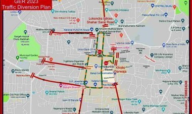 रंगपंचमी आज : गेर के रास्तों पर दो और चार पहिया वाहनों की आवाजाही पर रहेगा प्रतिबंध, यातायात पुलिस के इस रूट मैप पर अमल करेंगे तो नहीं होगी परेशानी