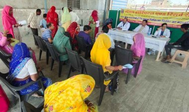 रॉयल हॉस्पिटल का सालाखेड़ी में लगा निःशुल्क स्वास्थ्य शिविर, 253 लोगों ने लिया, कोरोना के प्रति जागरूक किया, स्वच्छता का संदेश दिया
