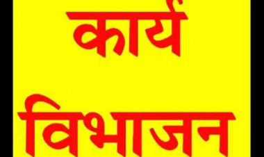 रतलाम कलेक्टर नरेंद्र कुमार सूर्यवंशी ने नए सिरे से किया कार्य विभाजन, अधिकारियों को सौंपी जिम्मेदारियां