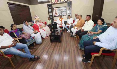 महामंडलेश्वर स्वामी श्री चिदम्बरानंद जी सरस्वती की कथा की तैयारियां शुरू, विधायक चेतन्य काश्यप की उपस्थिति में हुई महत्वपूर्ण बैठक