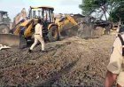 रेप के आरोपी के अतिक्रमण पर चला बुलडोजर, पीड़िता को एक लाख की आर्थिक सहायता स्वीकृत, धरने पर बैठे विधायक व कांग्रेस निकालेगी पैदल मार्च