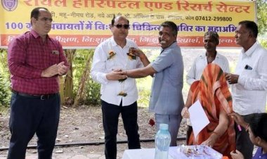रॉयल हॉस्पिटल का 100 निःशुल्क चिकित्सा शिविरों का महाअभियान जारी, घटला गांव में 305 मरीजों ने लिया चिकित्सा लाभ