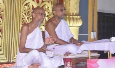 दौलत आने पर इंसान पापी और जाने पर पागल बन जाता है, धर्म से जुड़े रहोगे तो धन का लोभ नहीं रहेगा- मुनिराज ज्ञानबोधि विजयजी म.सा.