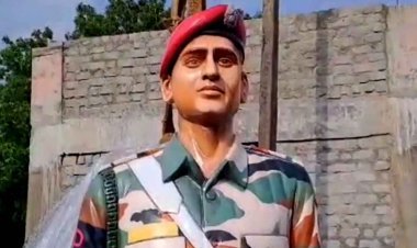 शहीद कन्हैयालाल जाट के पैतृक गांव गुणावद में बना राष्ट्र शक्ति स्थल आज होगा लोकार्पित, शहीद समरसता मिशन परिवार को करेगा समर्पित