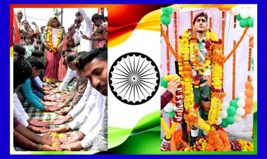 एक रक्षाबंधन ऐसा भी : आंखों में आंसू और हाथों में शहीद पति की तस्वीर लिए वीरांगना आगे बढ़ी तो भाइयों ने कदमों तले बिछा दीं अपनी हथेलियां