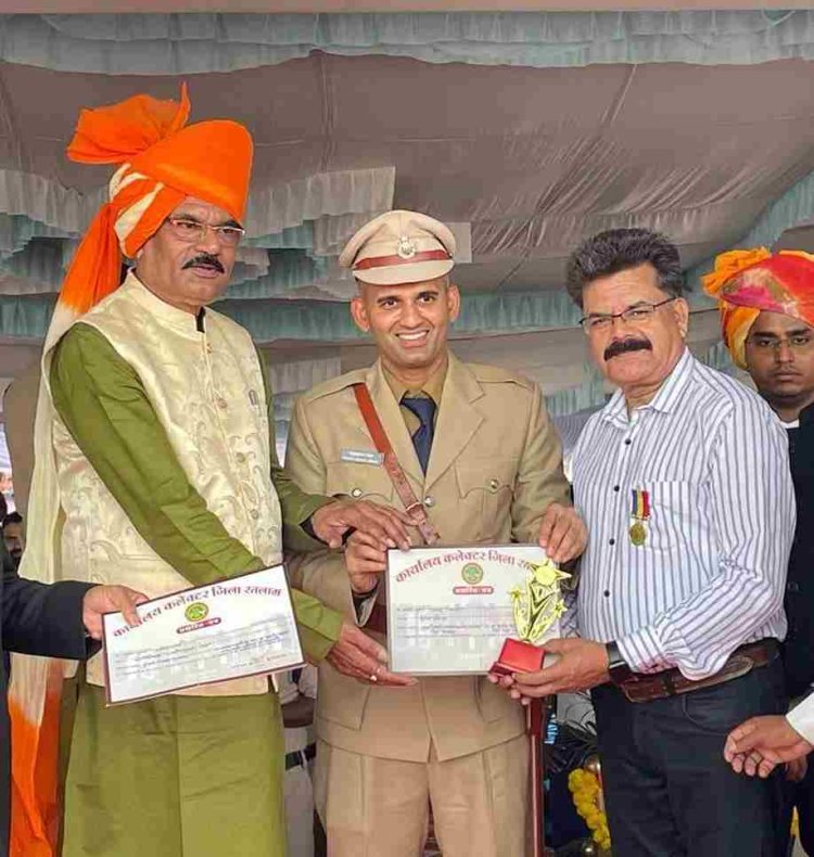 सेवानिवृत्त उपनिरीक्षक विनोद त्रिपाठी केन्द्रीय गृह मंत्री अति-उत्कृष्ट सेवा पदक से सम्मानित, प्रभारी मंत्री भदौरिया ने प्रदान किया गोल्ड मेडल