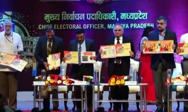 रतलाम जिले में महिला एवं बाल विकास विभाग द्वारा तैयार किए गए स्वीप कैलेंडर का भोपाल में हुआ विमोचन, निर्वाचन आयोग ने पूरे प्रदेश में मॉडल के रूप में किया लागू