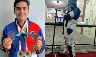 सीएम राइज विनोबा स्कूल के छात्र हर्षवर्धन सिंह राठौर ने राज्य स्तरीय शालेय राइफल शूटिंग में बनाया तीसरा सर्वोच्च स्कोर