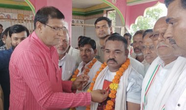 रतलाम ग्रामीण विधानसभा क्षेत्र के 100 लोगों ने भाजपा छोड़ कांग्रेस की सदस्यता ली, जिला अध्यक्ष पटेल ने किया स्वागत