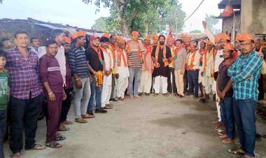 प्रीतमनगर के कांग्रेस नेताओं व कार्यकर्ताओं ने ली भाजपा की सदस्यता, विकास कार्य से प्रभावित होकर लिया फैसला