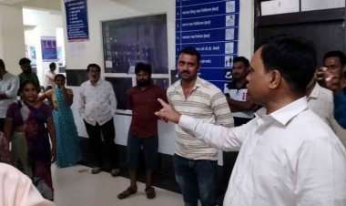 डिलीवरी के 5 हजार रुपए मांगने की शिकायत पर मातृ एवं शिशु चिकित्सालय पहुंचे कलेक्टर, अव्यवस्थाएं देख लगाई जिम्मेदारों को फटकार
