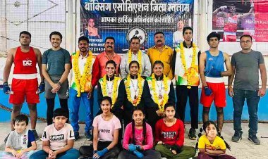 खेलो एमपी यूथ गेम्स 2023 : राज्य स्तरीय बॉक्सिंग प्रतियोगिता में रतलाम की तीन बेटियों को मिले कांस्य पदक, रतलाम बॉक्सिंग एसोसिएशन ने किया स्वागत