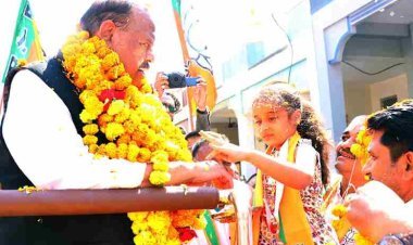 जनसंपर्क में जनसमर्थन : भाजपा प्रत्याशी चेतन्य काश्यप के जनसंपर्क में दिखा कार्यकर्ताओं और समर्थकों का जोश, लोगों में स्वागत और आशीर्वाद की लगी होड़