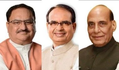 BJP के 3 स्टार प्रचारक मंगलवार को रतलाम जिले में, आलोट में राष्ट्रीय अध्यक्ष जेपी नड्डा, ढोढर में केंद्रीय रक्षामंत्री राजनाथ सिंह व रावटी में मुख्यमंत्री शिवराज लेंगे सभा