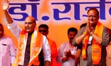 राजेंद्र पांडेय मेरी गारंटी हैं, इन्हें फिर से आशीर्वाद देकर जीत का चौका लगाएं, आपने पहले भी मेरी विनती स्वीकार कर मेरा सम्मान किया है- राजनाथ सिंह