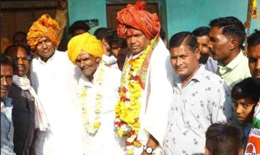 रतलाम ग्रामीण में भाजपा को झटका : नामली क्षेत्र के 50 से अधिक कार्यकर्ताओं ने भाजपा छोड़ कांग्रेस का हाथ थामा, कांग्रेस प्रत्याशी डिंडोर को जिताने का लिया संकल्प