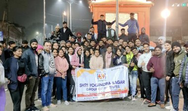 श्री योगींद्र सागर महाविद्यालय के विद्यार्थी शैक्षणिक भ्रमण के लिए चंडीगढ़-शिमला-कसौली रवाना