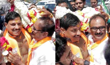 भाजपा नेता प्रवीण सोनी एवं मित्र मंडल ने किया मुख्यमंत्री डॉ. मोहन यादव का स्वागत, रतलाम आगमन के लिए धन्यवाद ज्ञापित किया