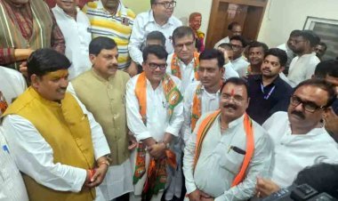 कांग्रेस को फिर झटका : लोकसभा चुनाव से पहले रतलाम जिला कांग्रेस अध्यक्ष कैलाश पटेल ने छोड़ी पार्टी, मुख्यमंत्री डॉ. यादव के समक्ष ली भाजपा की सदस्यता