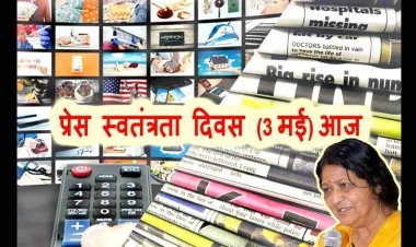 प्रेस स्वतंत्रता दिवस पर विशेष : क्यों अख़बार हुए सफल? जबकि ढेर लगी हैं चैनलों की...- डॉ. सुनीता श्रीवास्तव