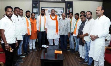 हलचल चुनाव की : कैबिनेट मंत्री चेतन्य काश्यप की उपस्थिति में कांग्रेस सरपंच और कार्यकर्ताओं ने ली भाजपा की सदस्यता