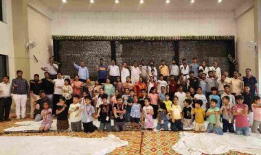 अग्रवाल समाज के बच्चों ने आत्मरक्षा के लिए जूडो-कराते और लाठी चलाना सीखा, जल व पर्यावरण संरक्षण की शपथ भी ली