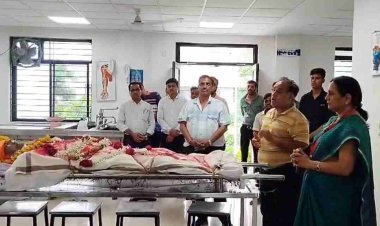 समाजसेवी गोविंद काकानी की सलाह पर अनिल कुमार जैन ने लिया था देहदान का संकल्प, निधन होते ही परिवार ने किया पूरा, मेडिकल स्टूडेंट के लिए समर्पित की पार्थिव देह