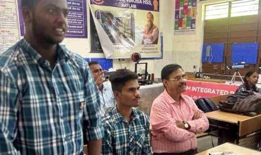 CM राइज विनोबा स्कूल की बढ़ रही ख्याति, झाबुआ के 5 पीएम-श्री स्कूलों के शिक्षकों ने किया स्कूल भ्रमण, नवाचार से हुए रूबरू