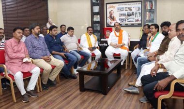 मुख्यमंत्री डॉ. मोहन यादव के रतलाम आगमन को लेकर कैबिनेट मंत्री चेतन्य काश्यप ने भाजपा पदाधिकारियों की ली बैठक