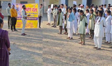 बजरंग दल ने रावटी और रानीसिंग में किया रन फॉर हेल्थ का आयोजन, नशामुक्ति, पर्यावरण संरक्षण और ट्रैफिक नियमों की जानकारी दी