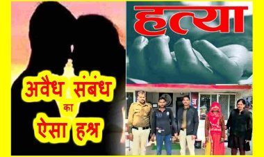 अवैध संबंध में हत्या : पत्नी ने प्रेमी से कहकर पति की करवा दी हत्या, आरोपी ने हत्या को सड़क हादसा दर्शाने का किया प्रयास, हो गया पर्दाफाश, दोनों हो गए गिरफ्तार