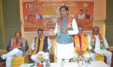 संगठन पर्व : भाजपा के जिला चुनाव अधिकारी सांसद डॉ. सुमेर सिंह सोलंकी का दावा; सर्वानुमति से चुने गए मंडलों के अध्यक्ष